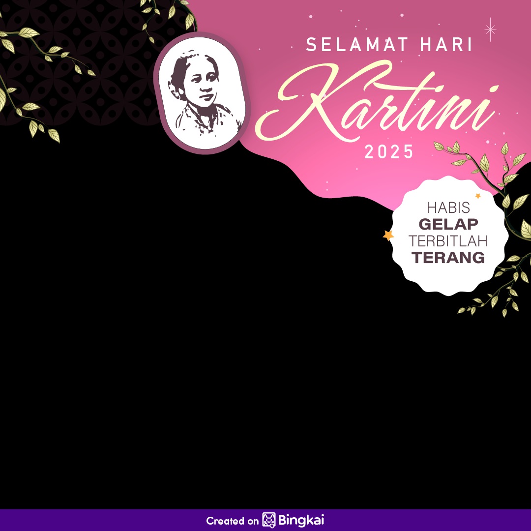 Twibbon Hari Kartini 2025 jadi simbol digital perjuangan perempuan. Berikut 20 link desain yang bisa kamu pakai untuk meramaikan media sosial