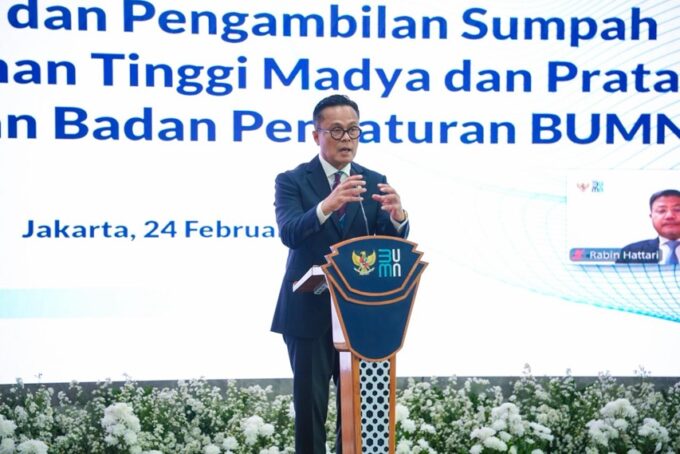 Dony Oskaria Pelantik Pejabat Baru BP BUMN, Siap-siap Restrukturisasi Korporasi Terbesar dalam Sejarah