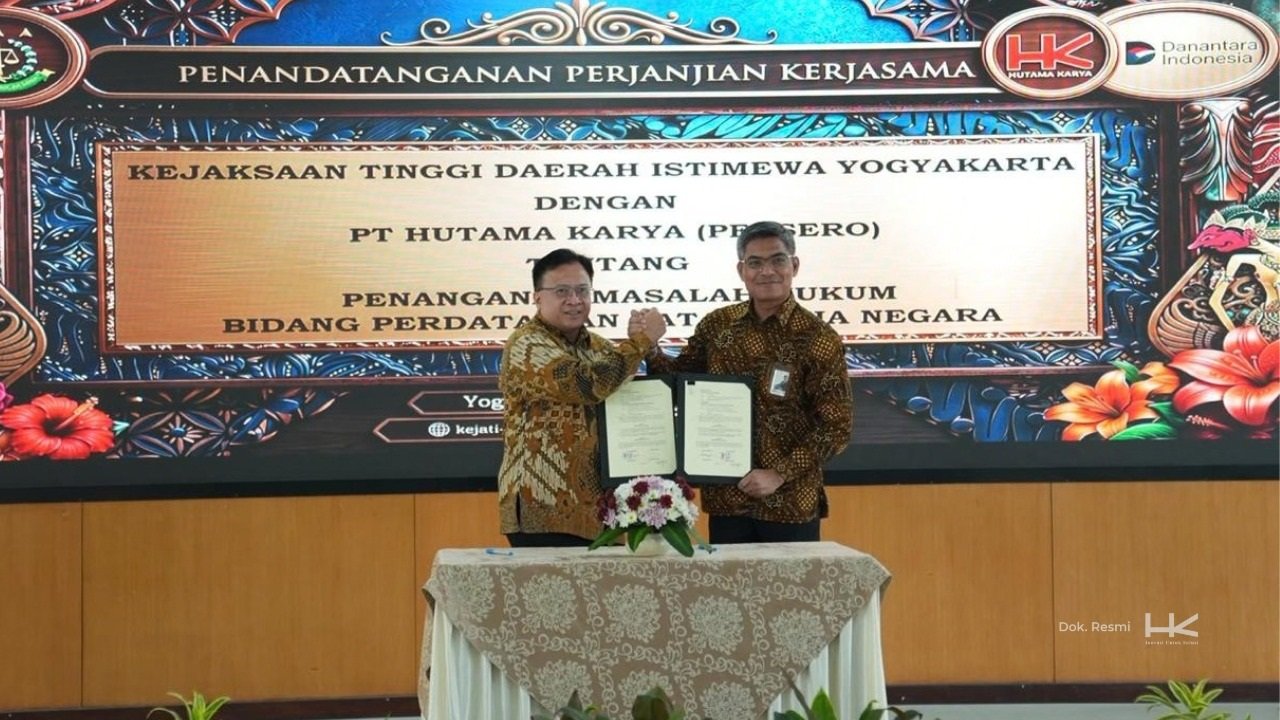 Hutama Karya menggandeng Kejati DIY untuk memperkuat pendampingan hukum, mitigasi risiko, dan tata kelola perusahaan dalam proyek di Yogyakarta.